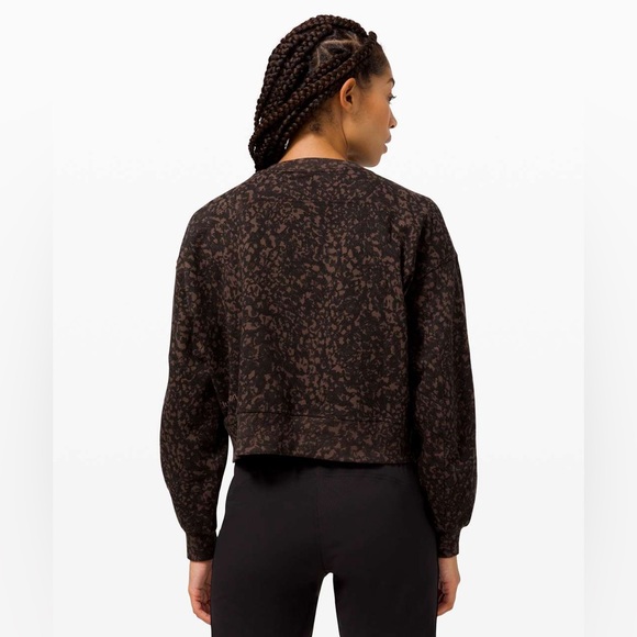 Lululemon Perfectly Oversized Crop Crew - Picture 2 of 8